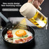 2 in 1 Glass Oil Sprayer & Dispenser, 470ml Olive Oil Sprayer, Cooking Oil Spray Bottle for Kitchen, Baking, BBQ