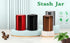 Yesland 8 Pack Smell Proof Containers, 1.7 oz Aluminum Storage Jar, Mini Tea Tins for Spices, Coffee, Teas