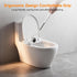 Set, Set, Lefree Toilet Brush and Holder Bathroom Cleaner Brush Curved Design, Non-Slip Handle Toilet Bowl Brush