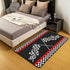 4'11" 3'3" Race Car Play Mat x for Boys Bedside,Black White Grid Flag Non Slip Rug Kids Play Rugs,Geometric Checkered