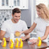 36 Set 16 oz Sliner Clear Honey Squeeze Bottle Plastic Honey Jars with Leak Proof Flip Top Lid and Thank You Tag Honey