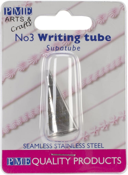 PME Seamless Stainless Steel Supatube Writer No.3, Standard, Silver (ST3)