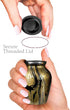 Trupoint Memorials Small Urns for Human Ashes Keepsake, Camouflage Decorative Mini Cremation Urn