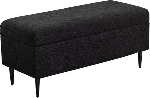 CRFATOP Jacquard Rectangle Ottoman Stool Cover Stretch Folding Storage Footstool Bench Slipcovers