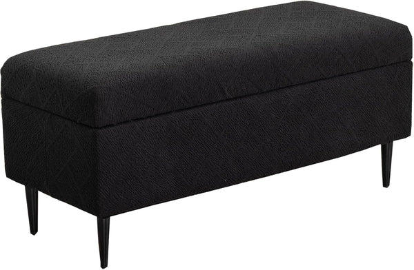 CRFATOP Jacquard Rectangle Ottoman Stool Cover Stretch Folding Storage Footstool Bench Slipcovers