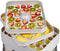 6 Pack Silicone Dehydrator Sheets - Non-stick Food Fruit Dehydrator Mats, Reusable Steamer Mesh Mat