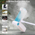 Personal Handheld Fan, Mini Portable Pocket Fan, USB Rechargeable for Home, Sports, Outdoor Travel, 2 Speed (Turquoise)