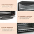 Elite Gourmet ETO236 Personal 2 Slice Toaster Oven: Includes Pan, Wire Rack, 15 Minute Timer, Black