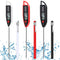 Waterproof Food Thermometer with Long Probe, Digital Instant Read Thermometer for Cooking, BBQ Grill, Candle