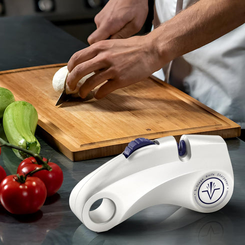 Professional Knife Sharpeners, Homly 5-Stage Multifunctional Kitchen Knife Sharpener, Suitable for Various Knives