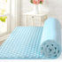 ZINUS 1.5 Inch Swirl Gel Cooling Memory Foam Mattress Topper, CertiPUR-US Certified, Full Size, Light Blue