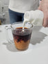 Tea/Coffee Filter, 3.0 inches, Reusable Traditional Thai Style Cloth Tea Filter Sock, Pour Over Coffee Strainer