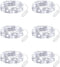 Minetom 6 Pack Fairy Lights Battery Operated String Lights - 7ft 20