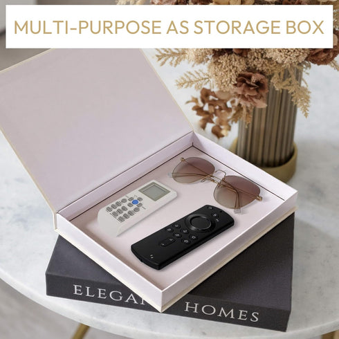 Set 2, Decorative Books of Faux Books Storage Box, Modern Home Decor for Coffee Table, Bookshelf, Mantel