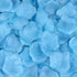 1000 Pcs Artificial Silk Rose Petals, Light Blue Decoration for Wedding Party