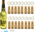 VOOKRY Wine Bottle Lights with Cork, 16 Pack 20LED Fairy Lights Battery