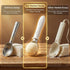 Heated Ice Cream Scoop Rechargeable, Dual Temperature Electric Warming Ice Cream Scoop with Safety Switch, Heavy Duty