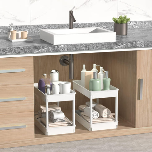 4 Sooyee Tier Wide Storage Cart Mobile Shelving Unit Organizer Slide Out Storage Rolling Utility Cart Tower Rack