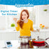 Kitchen Timers for Cooking and Baking - Big Digital Numbers and Loud Alarm for Cooking, Classroom, and Office