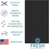 Cut-to-Fit Replacement Window Air Conditioner Filter, 24” x 16” - Universal Sizing AC Unit Filtration Pad