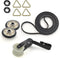 4392065 Dryer Repair Kit - Drum Belt 341241, Idler Pulley 691366, 2 Rollers 349241T, Compatible with Whirlpool
