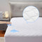 SLEEP ZONE Waterproof Mattress Protector Pad Queen Machine Washable, Breathable Mattress Topper