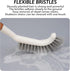 Crevice Cleaning Brush, Hard Bristle Grout Brush Gap Cleaner Tool for Tight Groove Spaces, Kitchen, Bathroom, Sliding
