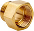 Garden Hose Bib Adapter, 1-1/16" Fine Thread (Female), to 3/4 GHT Male