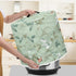 Dust Cover for 6 Quart Pressure Cooker, Easy Cleaning Electric Appliance Protection with Pocket, Butterfly Leaf Green