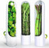 Herb Savor Pod, Clear Herb Storage Container - Lasting Refrigerator Fresh Herb Keeper for Produce