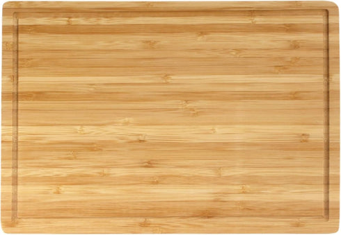 17.72 11.81 Dura Living Bamboo Cutting Board x Heavy Duty, Eco-Friendly Chopping Board for Kitchen Prep, Meat