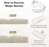 36 Inch 36x15x3Inch, baibu Memory Foam Bench Cushion, Dual-Layer Patent Design Non-Slip Indoor Bench Cushion with Ties