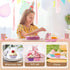 Mini Cupcake Liners, Rainbow Bright Muffin Wrappers, 400 Pack Paper Baking Cups