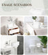 Livelab Paper Towels Cover Compatible with Kleenex Disposable Paper Hand Towels, PU Leather Tissue Box Holder Dispenser
