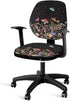 Mushroom Butterfly Office Chair Slipcover, Removable Washable Computer Chair Slipcover for Desk Chairs