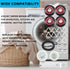 Upgrade 4392067 Dryer Repair Kit with 661570 Drum Belt & W10837240 Idler Pulley, Replacement Part for Whirlpool Kenmore