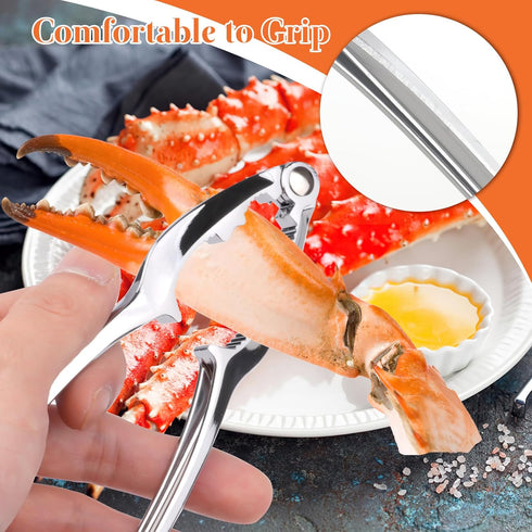 8 Set, 4 4 Set Pcs Crab Crackers and Tools Lobster Crackers and Picks, Crab Leg Cracker Tool, pcs Nut Crackers, pcs