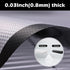 15-in 15" 196" Wide Thick Shelf Liner: Easy Cutting Black Waterproof Pantry Shelves Liner - Multi-Size W x L Small