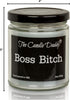 Boss Bitch Apple Maple Bourbon Scent, Maximum Scented 6 Ounce Jar, 40 Hour Burn Time
