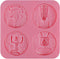Funshowcase Antique Egypt Coins Inspired Chocolate Candy Silicone Mold for Cake Decorating, Crafting