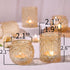 36 NITIME Pcs Assorted Gold Votive Candle Holders, Tea Light Candle Holder Glass for Wedding Table Decor, Gold Candle