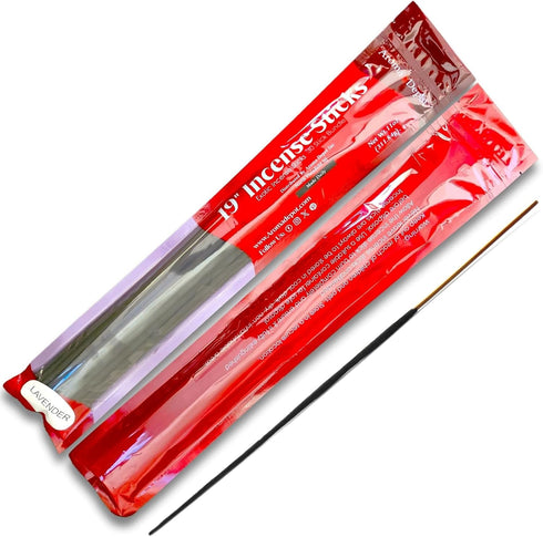 Aroma Depot Baby Powder Incense Sticks, 19'' Jumbo, Approx 27 to 30 Sticks Per Bundle, Long-Lasting Fragrance