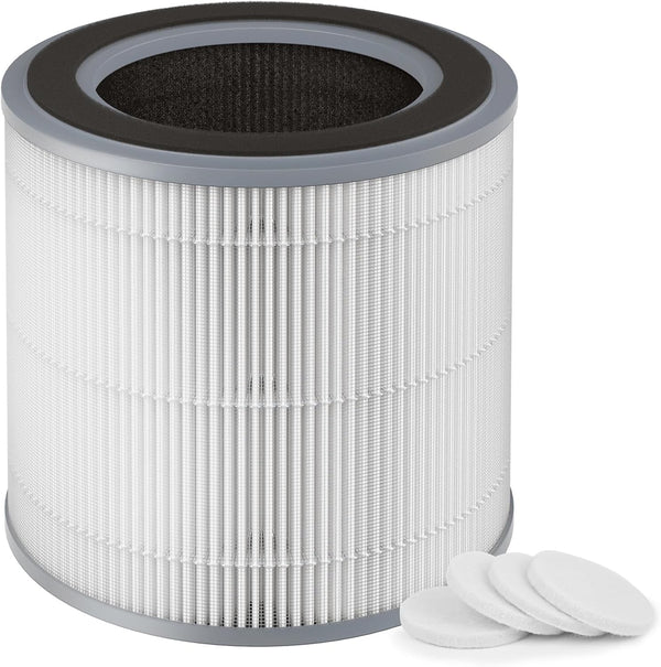 1 Pack Replacement Filter Compatible with Hynik Alviera HH001 Air Cleaner, 3 Stages Filtration with Extra Aroma Pads