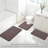 Arotive Memory Foam Bathroom Rug Mat 24x16, Ultra Soft and Absorbent Bath Mat for Bathroom Floor, Brown