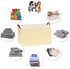 Hinwo 70L Extra Large Storage Bins, Foldable Closet Organizers with Handles for Clothing, Toys