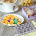 AIERSA 2Pcs Gold Fish Cracker, 25 Cavity Mini Gold Fish Cookie Cutter, Non-Stick Stainless Steel Molds