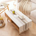 SIELUNO Waterproof Coffee Table Cloth, Coffee Table Covers for Living Room Rectangle