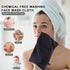 PHOGARY 8 Pack 69 Inch Microfiber Body Wash Bath Mitts for Women Men, Soft Lightweight Face Bath Mitten, Reusable
