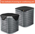 Qualward Heavy Duty AC Covers for Outside Units, Water-Resistant Outdoor Central Unit Cover, Fits Up to 32 x 32 Inch,