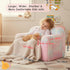 Tiita Kids Sofa, Childrens Couch with Carry Handle, Portable Toddler Foam Sofa Couch, Lightweight Kids Chair